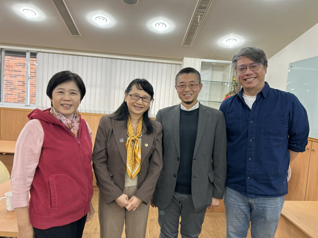 文藻外語大學與創意教練、智禾數位團隊產學合作合影